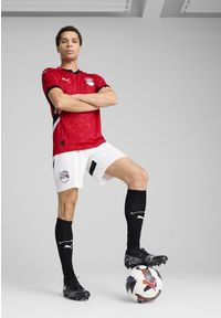 Puma - Męskie szorty Egipt 2025 PUMA White Black. Kolor: biały, wielokolorowy, czarny