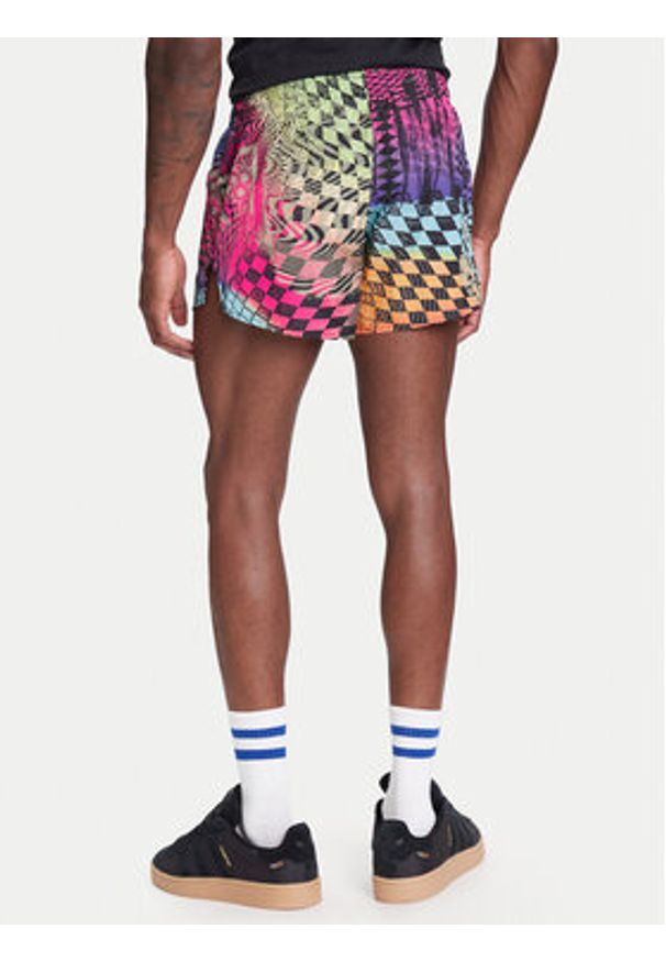 Adidas - adidas Szorty sportowe Jeremy Scott JL7621 Kolorowy Slim Fit. Materiał: syntetyk. Wzór: kolorowy. Styl: sportowy
