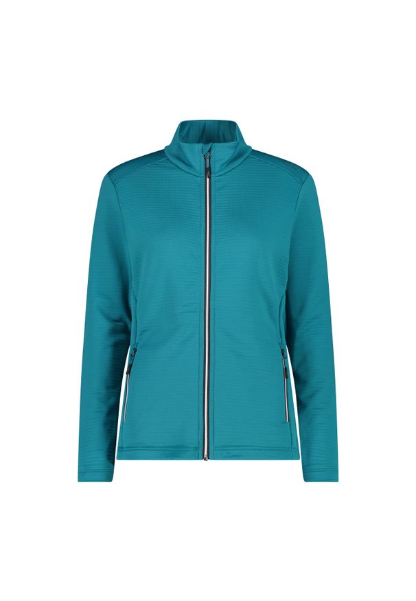 Bluza damska turystyczna CMP 31E1846. Kolor: niebieski. Materiał: polar. Sport: turystyka piesza