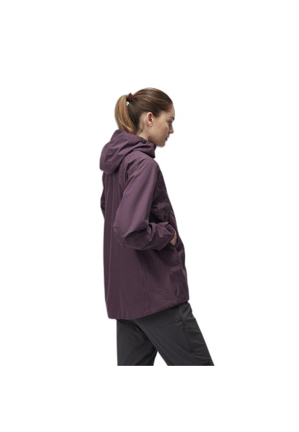 Kurtka damska Helly Hansen banff shell. Kolor: fioletowy. Sport: turystyka piesza