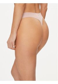 Calvin Klein Underwear Stringi 000QD5103E Różowy. Kolor: różowy. Materiał: bawełna #4