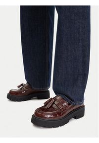 Gino Rossi Loafersy EO-HOX-12036 Brązowy. Kolor: brązowy. Materiał: skóra #5