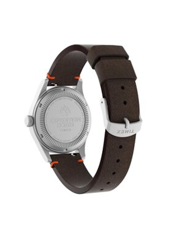 Timex Zegarek TW2V64200 Brązowy. Kolor: brązowy