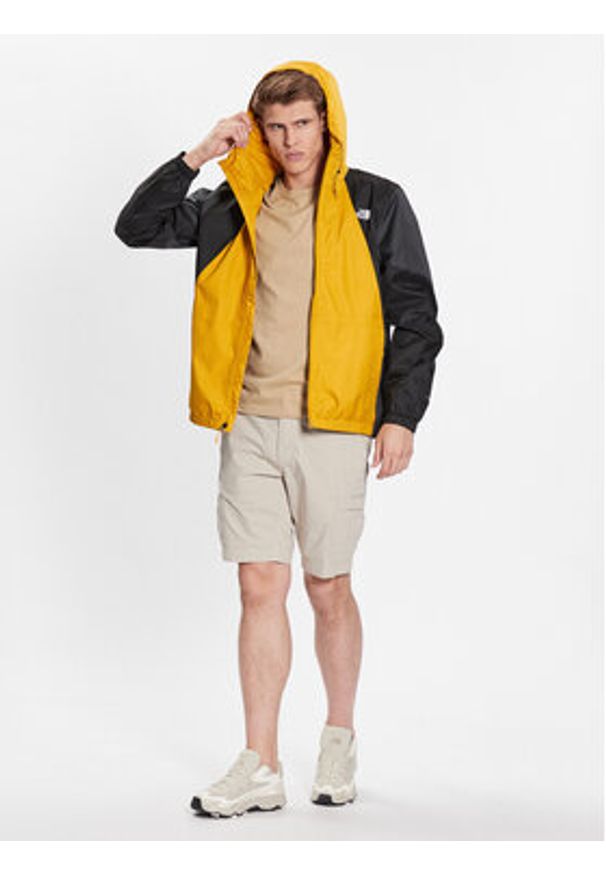 The North Face Wiatrówka Farside NF0A493E Żółty Regular Fit. Kolor: żółty. Materiał: syntetyk
