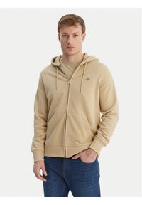 GANT - Gant Bluza Shield 2007059 Beżowy. Kolor: beżowy. Materiał: bawełna #1