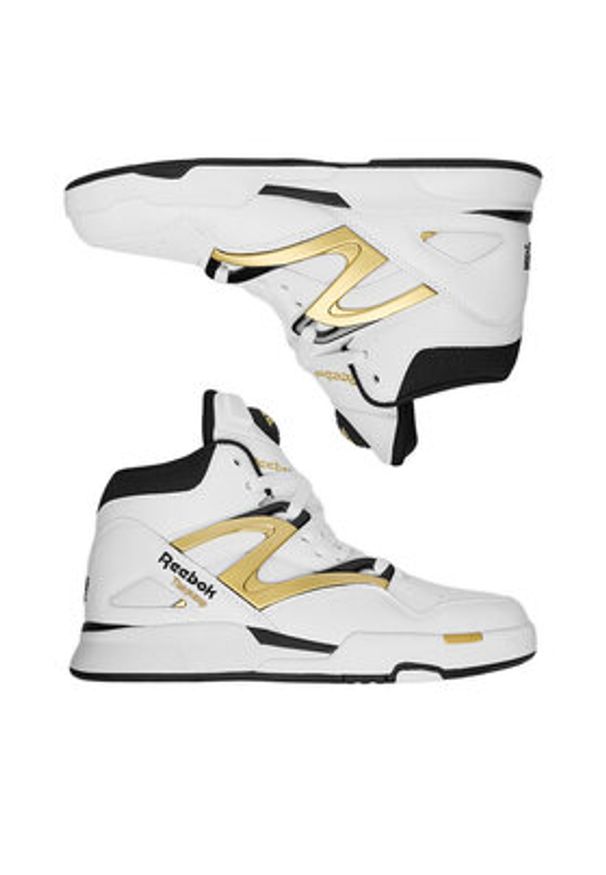 Reebok Sneakersy EO-PUMP OMNI ZONE II 100255529 Biały. Kolor: biały. Materiał: skóra