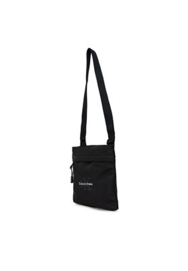 Calvin Klein Saszetka Bold Flatpack LV04D3178G Beżowy. Kolor: beżowy. Materiał: materiał