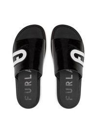 Furla Klapki YH86JQF BX2892 1846S Czarny. Kolor: czarny. Materiał: skóra #6
