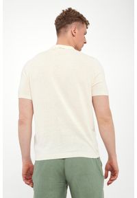 Liu Jo - T-shirt męski z lnem LIU JO. Materiał: len #3