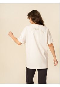 outhorn - Outhorn T-Shirt OTHSS23TTSHF417 Écru Oversize. Materiał: bawełna #4