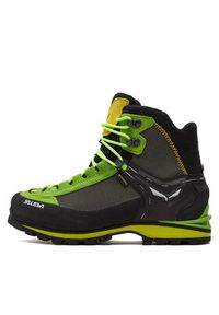 Salewa Trekkingi Crow Gtx GORE-TEX 61328-5320 Czarny. Kolor: czarny. Materiał: skóra, zamsz. Technologia: Gore-Tex. Sport: turystyka piesza