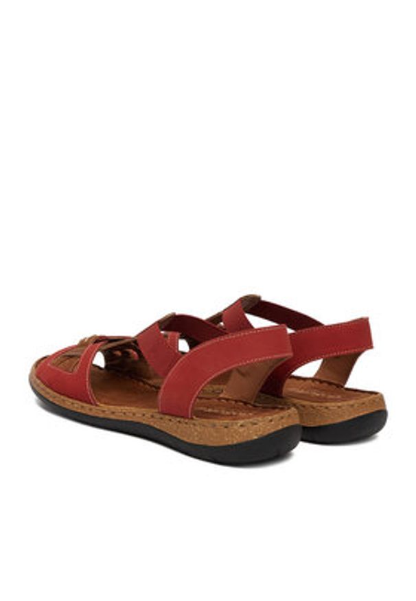 Go Soft Sandały CEO-WI23-4773-08 Czerwony. Kolor: czerwony. Materiał: nubuk, skóra