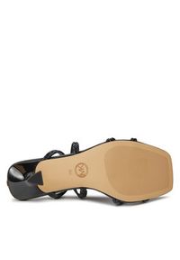 MICHAEL Michael Kors Klapki Corrine Sandal 40R4CNMS1S Czarny. Kolor: czarny. Materiał: materiał