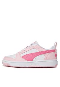 Puma Sneakersy Puma Rebound V6 Lo Jr 393833 08 Biały. Kolor: biały. Materiał: skóra #2