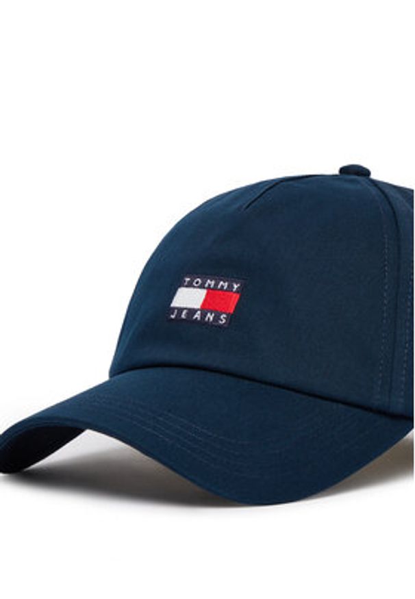 TOMMY HILFIGER - Tommy Hilfiger Czapka z daszkiem Heritage AM0AM12933 Granatowy. Kolor: niebieski. Materiał: bawełna
