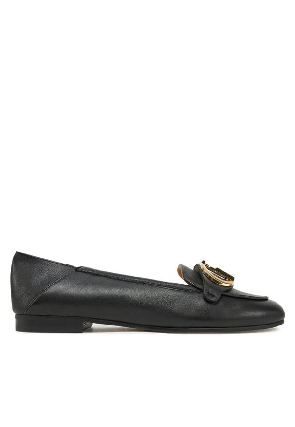 Liu Jo Loafersy SA5037 P0062 Czarny. Kolor: czarny. Materiał: skóra