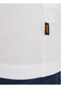 BOSS - Boss T-Shirt TeRetroLeo 50510021 Biały Regular Fit. Kolor: biały. Materiał: bawełna. Styl: retro #3