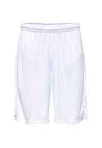 Spodenki piłkarskie męskie Hummel Core XK Poly Shorts. Kolor: biały. Sport: piłka nożna
