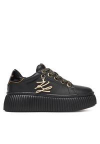 Karl Lagerfeld - Sneakersy KARL LAGERFELD. Kolor: czarny