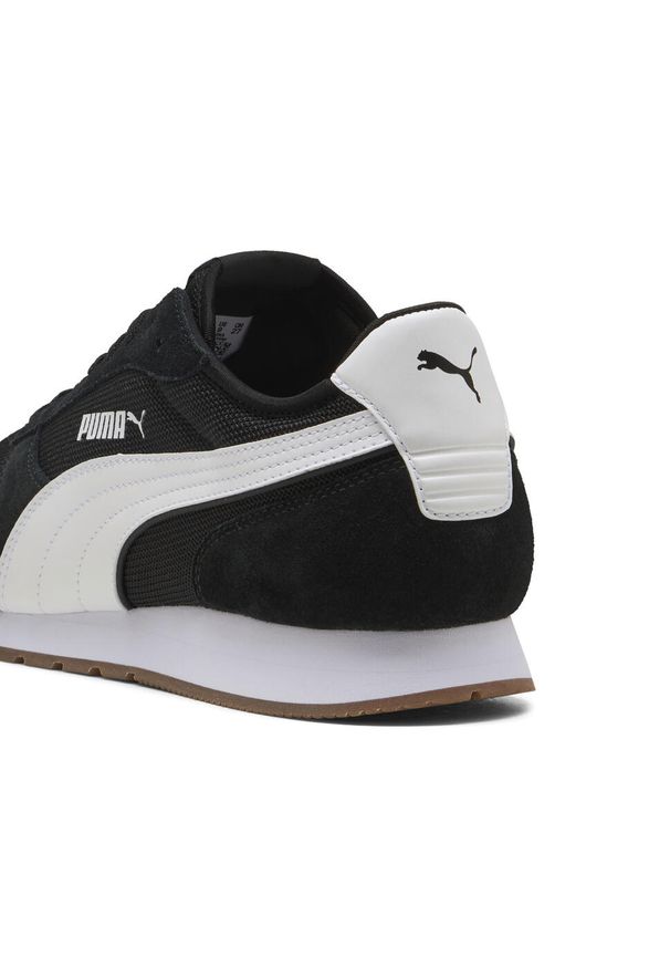 Puma - Sneakersy unisex ST MILER PUMA Black White Gum Beige. Kolor: czarny, biały, wielokolorowy, beżowy. Materiał: guma. Szerokość cholewki: normalna. Sport: turystyka piesza