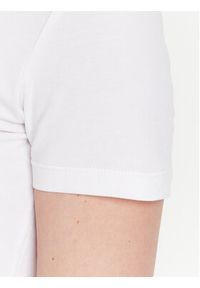 Guess T-Shirt Mesh Logo W3GI35 J1300 Biały Slim Fit. Kolor: biały. Materiał: bawełna, mesh #3
