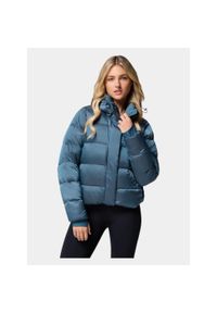 columbia - Płaszcz Zimowy Damski Columbia Amaze Puff. Kolor: niebieski. Materiał: puch. Sezon: zima. Sport: turystyka piesza #1