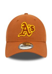 New Era Czapka z daszkiem Boucle 920 Athletics 60435078 Brązowy. Kolor: brązowy. Materiał: materiał #4