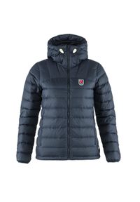Fjällräven - Kurtka damska Fjallraven Expedition Pack Down Hoodie. Kolor: niebieski. Sport: turystyka piesza