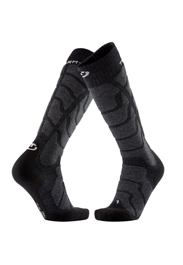 Welniane skarpety narciarski czlowiek Therm-ic Ski Warm wysokosc kolana. Kolor: szary. Materiał: akryl, poliamid, elastan, wełna. Sport: narciarstwo
