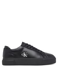 Calvin Klein Sneakersy Basket Cupsole Laceup Lth Ml YM0YM01460 Czarny. Kolor: czarny. Materiał: skóra #1