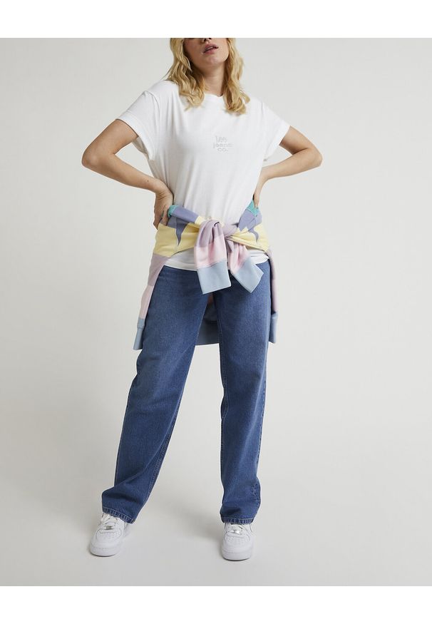 Lee - LEE JANE DAMSKIE SPODNIE JEANSOWE JEANSY DŻINSY MID WASH L34QHGC05 112328319