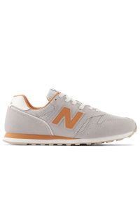 Buty New Balance ML373OB2 - szare. Okazja: na co dzień. Kolor: szary. Materiał: materiał, zamsz, syntetyk, guma. Szerokość cholewki: normalna. Wzór: aplikacja. Model: New Balance 373 #1