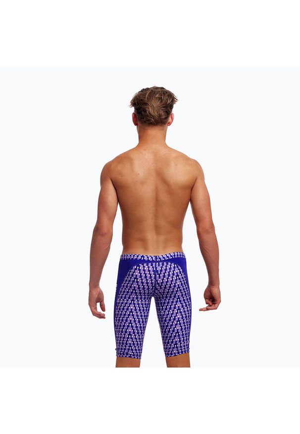 Spodenki FUNKY TRUNKS Future Dusk - jammery chłopięce 140-152cm/10/UK26. Kolor: fioletowy