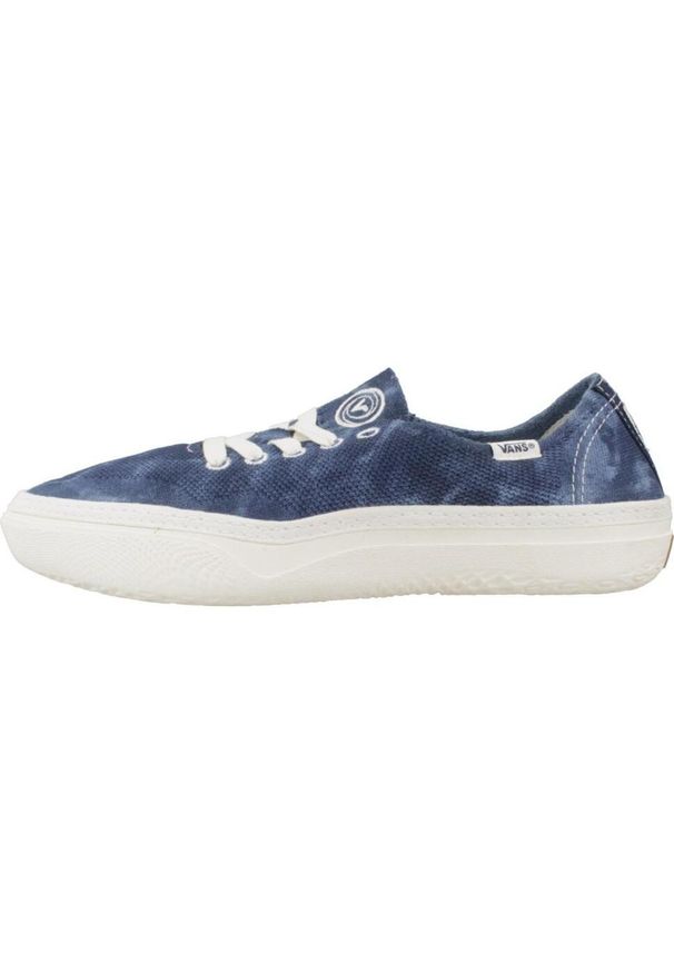 Tenisówki Vans Model Circle Vee Kolor Niebieski. Kolor: niebieski. Materiał: tkanina