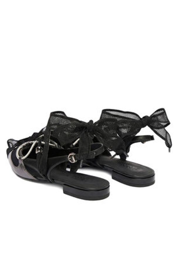 Pinko - PINKO Baleriny SD0547 P003 Czarny. Kolor: czarny. Materiał: skóra