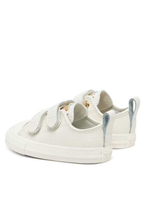 Converse Trampki Chuck Taylor All Star Gold Easy-On A13793C Kremowy. Kolor: kremowy. Materiał: skóra