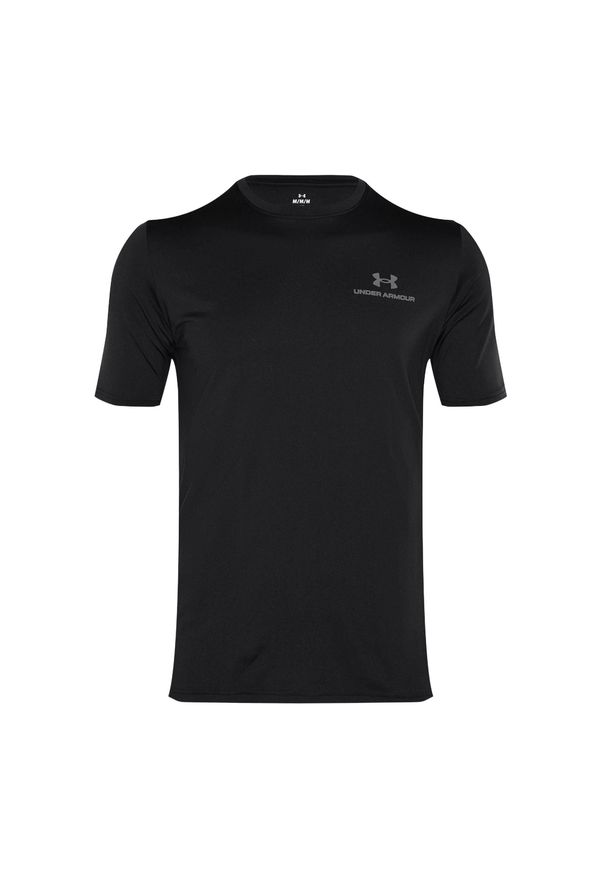 Koszulka treningowa męska Under Armour Rush Energy. Kolor: czarny. Sport: fitness
