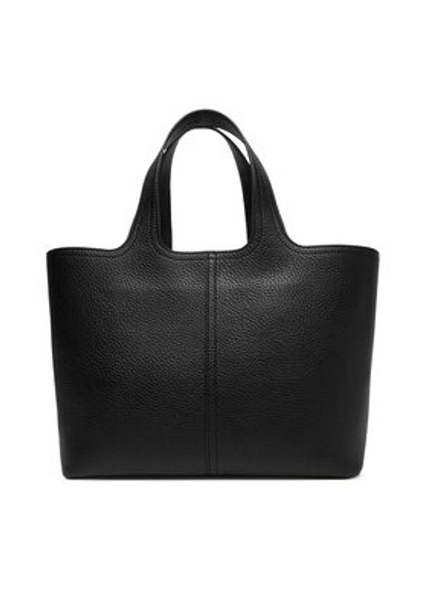 Elisabetta Franchi Torebka BS-96A-52E2-V450 Czarny. Kolor: czarny. Materiał: skórzane