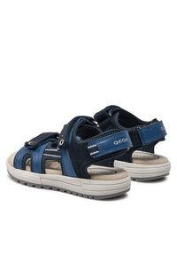 Geox Sandały J Sandal Alben Boy J35AVA 01520 CF44M S Granatowy. Kolor: niebieski #2