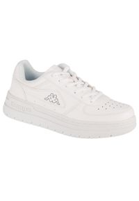 Kappa - Buty sportowe Sneakersy damskie, Bash DLX. Kolor: biały. Materiał: tkanina, materiał, guma, syntetyk. Sport: turystyka piesza