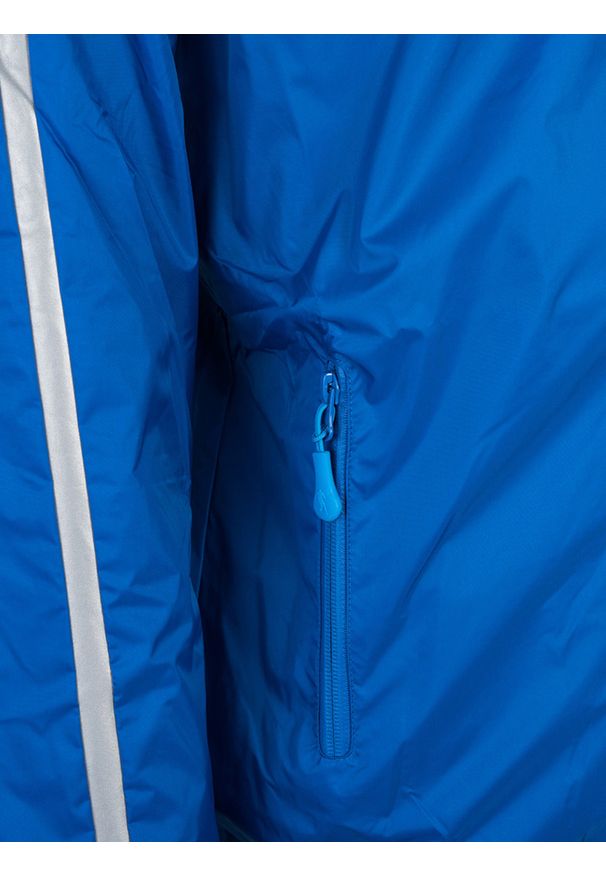 Bikkembergs Kurtka | C K 06B E1 B 5022 | Mężczyzna | Niebieski, Pomarańczowy. Okazja: na co dzień. Typ kołnierza: kaptur. Kolor: pomarańczowy, wielokolorowy, niebieski. Materiał: nylon. Wzór: nadruk. Styl: casual