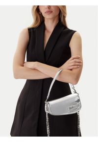 Just Cavalli Torebka 79RA4BZ3 Srebrny. Kolor: srebrny. Materiał: skórzane #1