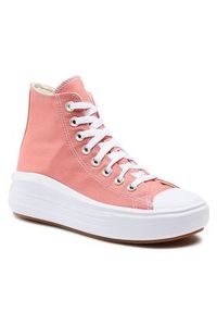 Converse Trampki Chuck Taylor All Star Move A06136C Różowy. Kolor: różowy. Materiał: materiał #4