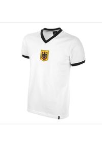COPA FOOTBALL - Koszulka retro piłkarska dla dorosłych - Niemcy Lata 70 - Biała. Kolor: biały. Sezon: lato. Sport: piłka nożna