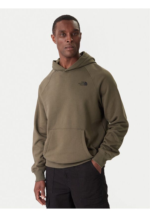 The North Face Bluza Edge Of Light NF0A8E3K Zielony Regular Fit. Kolor: zielony. Materiał: bawełna