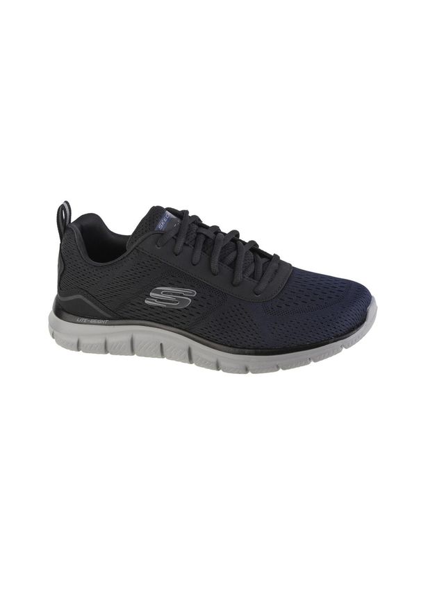 skechers - Tenisówki Skechers Model Track-ripkent Kolor Czarny. Kolor: czarny. Materiał: guma, materiał, tkanina, syntetyk