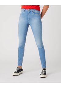 Wrangler - DAMSKIE SPODNIE JEANSOWE WRANGLER HIGH RISE SKINNY SOFT CLOUD W27H-ZI-29R