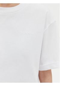 Pinko - PINKO T-Shirt 104882 A2HN Biały Regular Fit. Kolor: biały. Materiał: bawełna #5