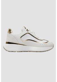 Michael Kors - MICHAEL KORS Białe sneakersy Ari Trainer, Rozmiar 38,5. Kolor: biały