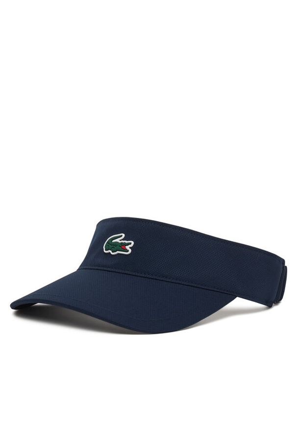 Lacoste Daszek RK8727 Granatowy. Kolor: niebieski. Materiał: poliester